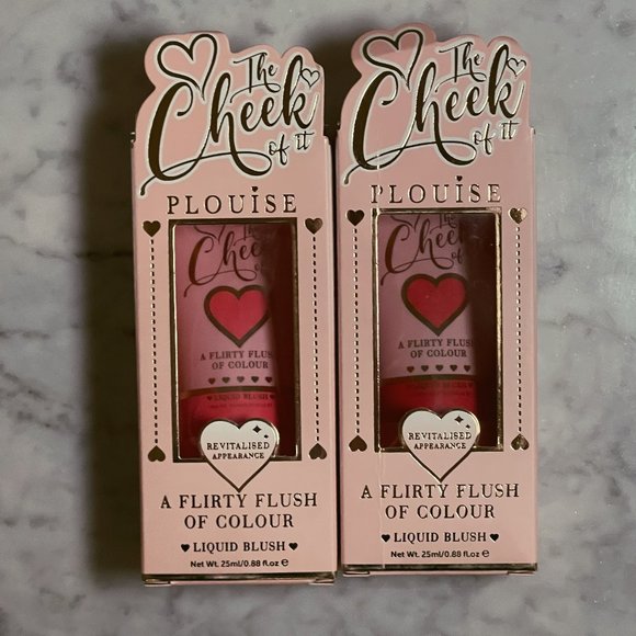 Plouise The Cheek of it Liquid Blush Liquid Blush Set | Rich Ruby + Candy Coat - Picture 1 of 4